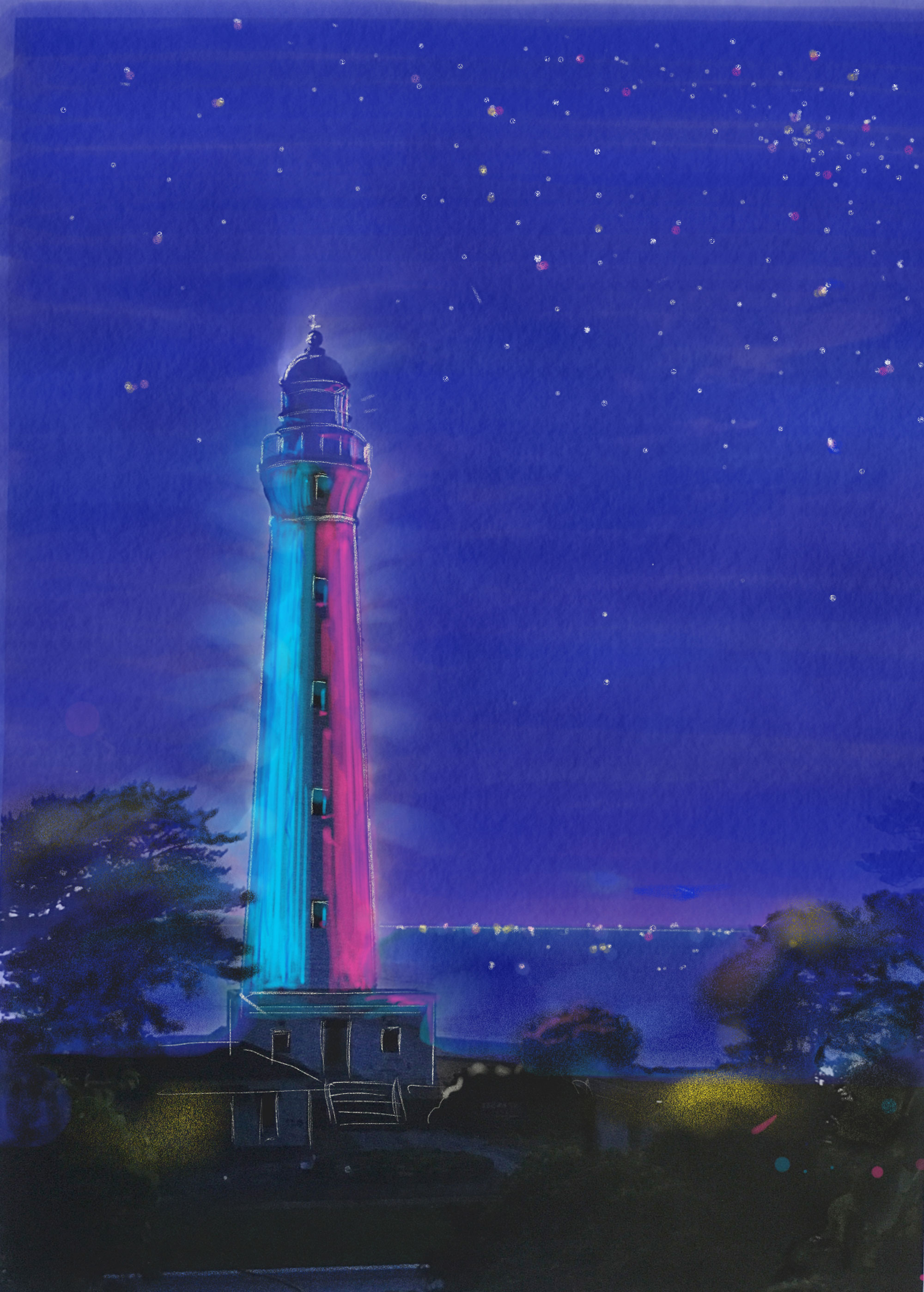 灯台ライトアップ　イメージ