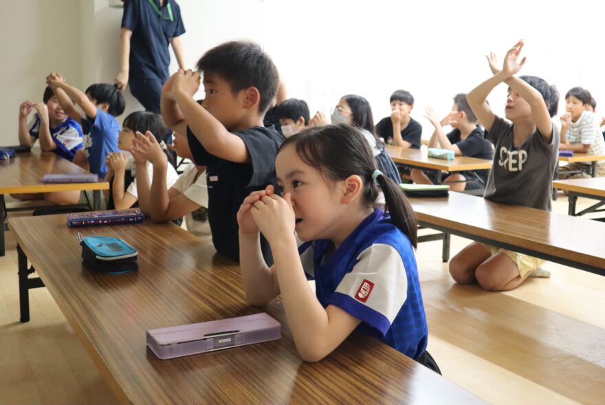 さんびるアカデミー学童塾　海洋ごみを考える体験学習