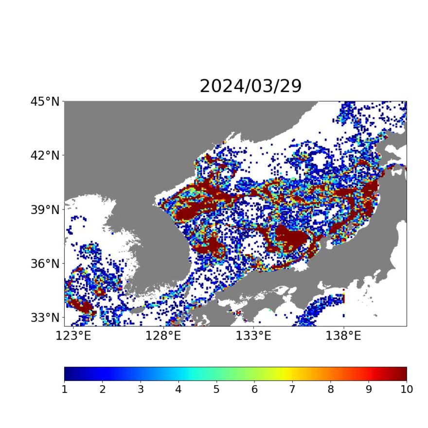 お知らせ 海洋ごみ予報2024年3月「日本海で海ごみが滞留、山陰も非常に多い」