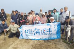 海ごみゼロへ強い思い！江津市と益田市の海岸で清掃活動