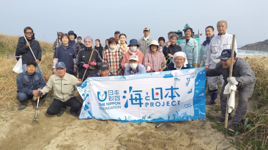 海ごみゼロへ強い思い！江津市と益田市の海岸で清掃活動