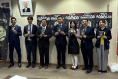 「ヨシタケコーヒー入りキャンディ」浜田市長へお披露目